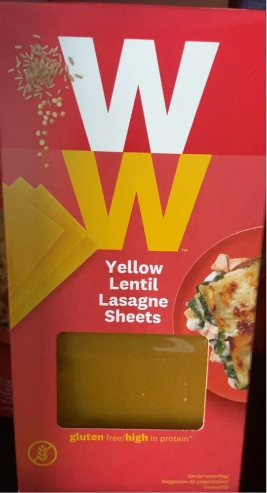 Nudeln Lasagne WW