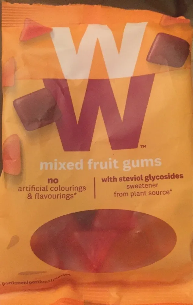 Mixed fruit gums WW