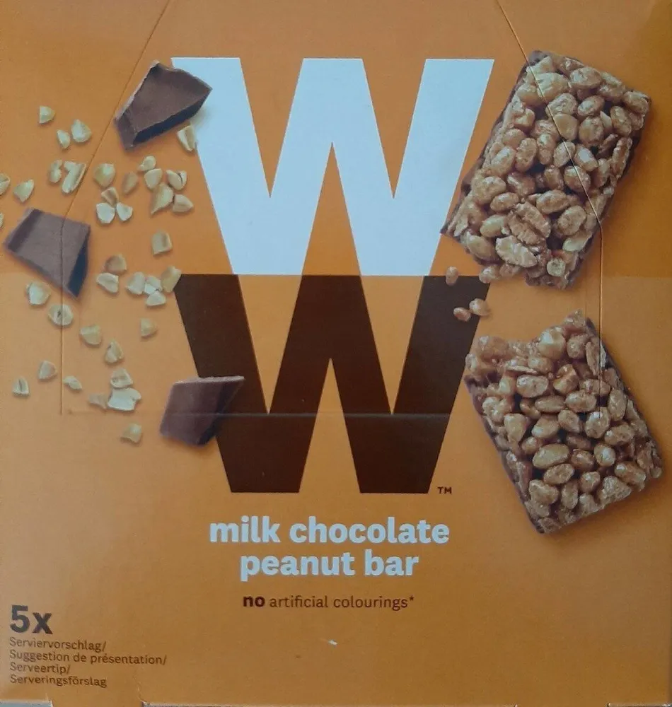 Milk chocolate peanut bar