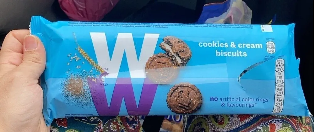 Cookies&cream biscuits