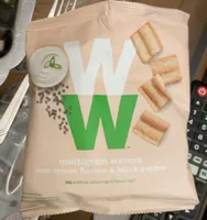Multi grain wavers sour cream and black pepper