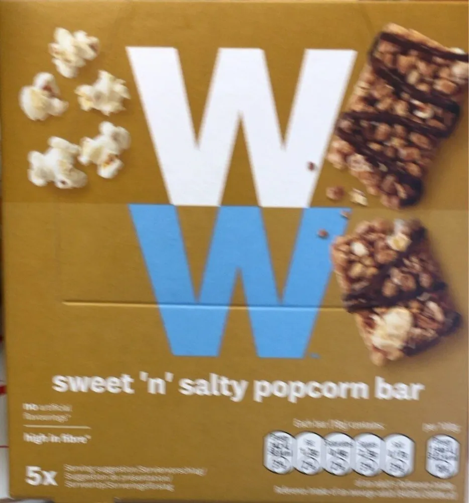 Sweet’n’salty popcorn bar