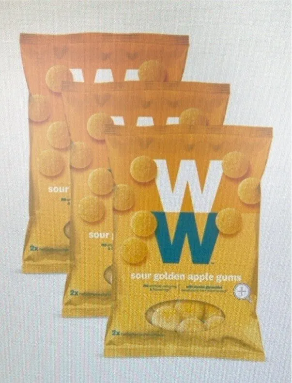 Sour golden apple gums