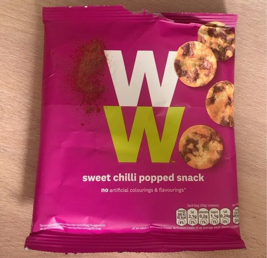 Sweet Chilli popped snack