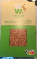 Yellow lentil rice