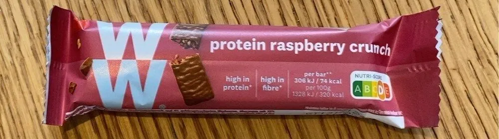 Protein raspberry crunch