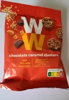 Chocolate caramel clusters