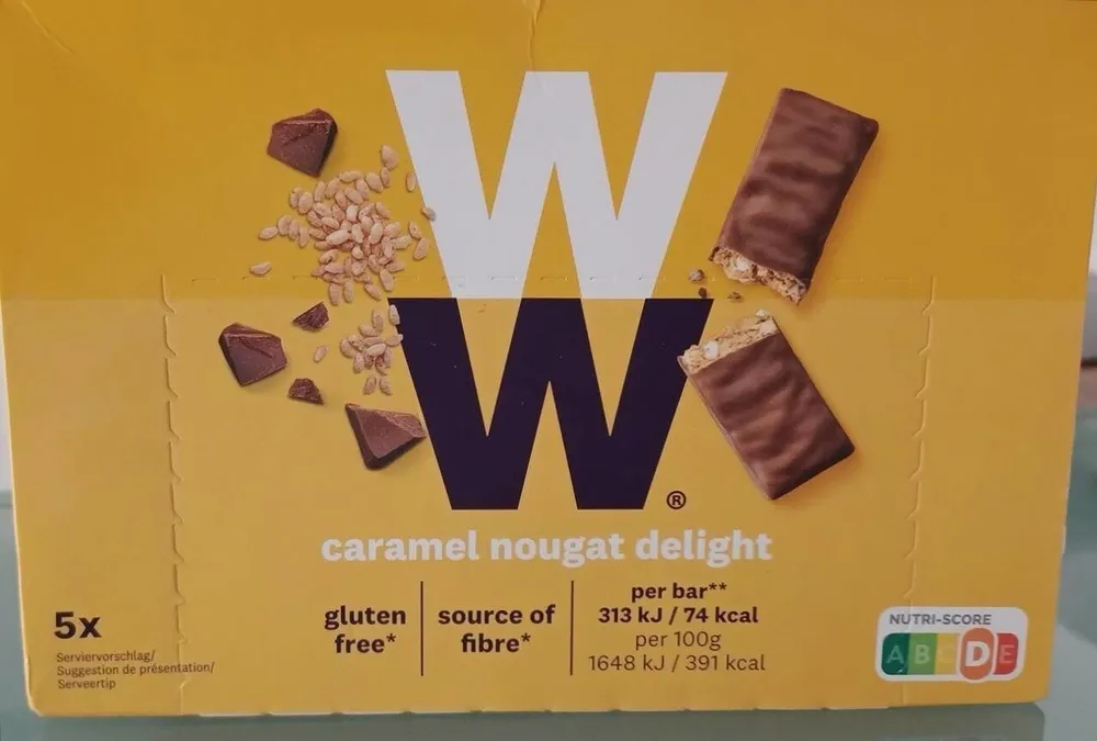 WW caramel nougat delight