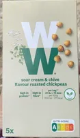 Sour cream & chive flavour roasted chickpeas