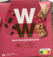 Dark chocolate berry bar