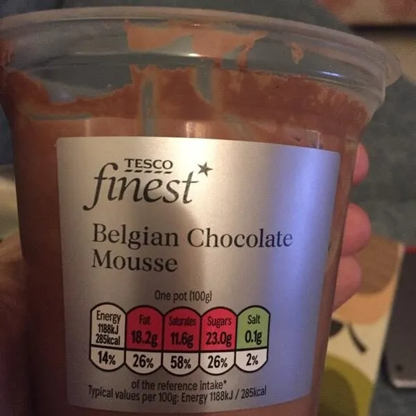 Belgian Chocolate Mousse