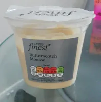 Butterscotch mousse