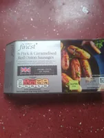 6 Pork & Caramelised Red Onion Sausages