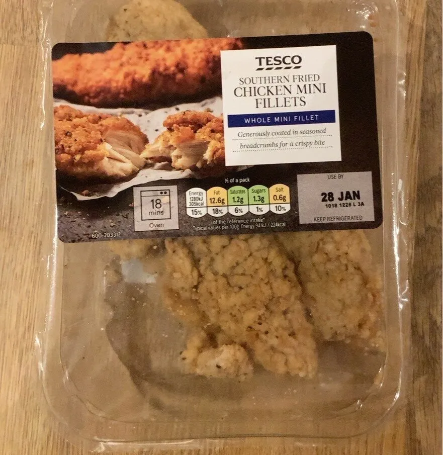 Southern Fried Chicken Mini Fillets
