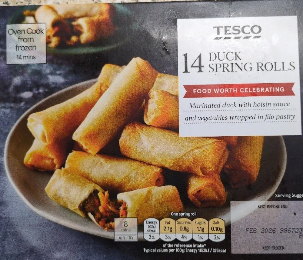 Duck Spring Rolls