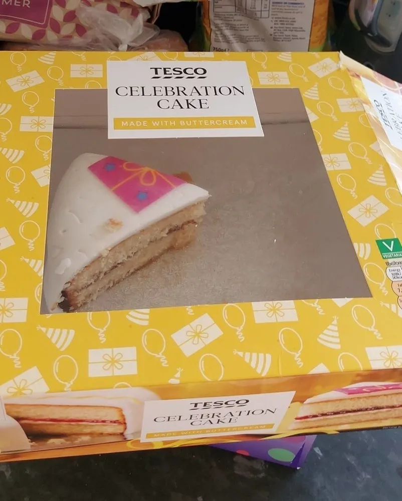 Tesco Celebration Cake
