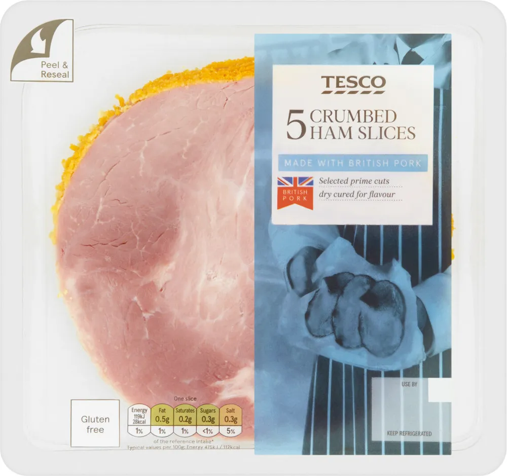 Crumbed Ham Slices