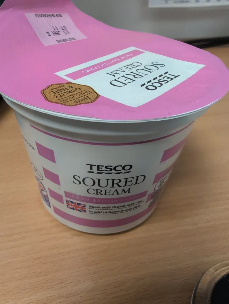 Soured cream