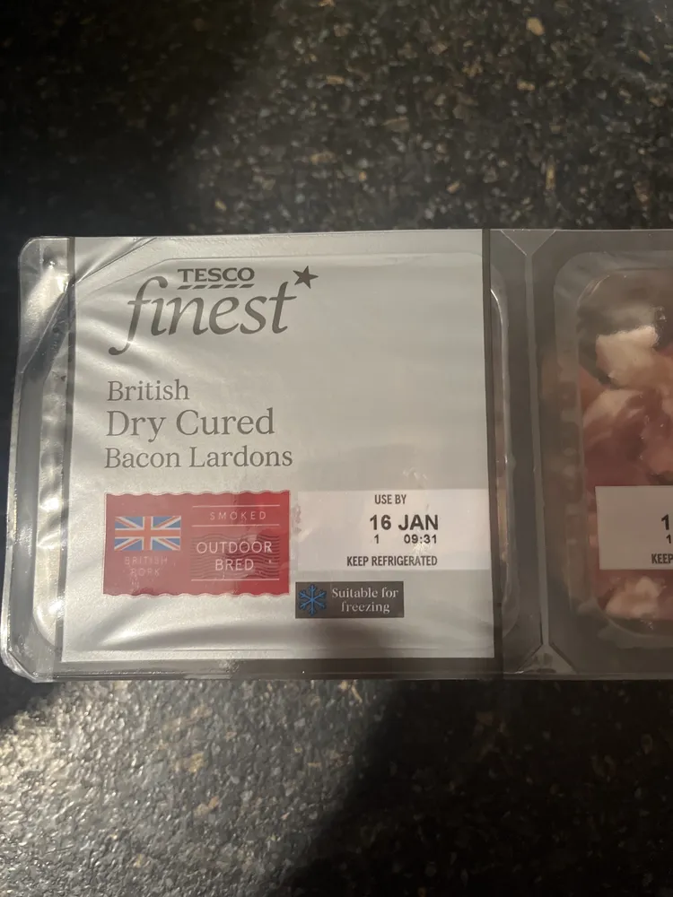 British Dry Cured Bacon Lardons