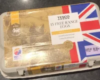 15 free range eggs