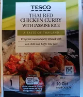 THAI RED CHICKEN CURRY WITH JASMINE RICE