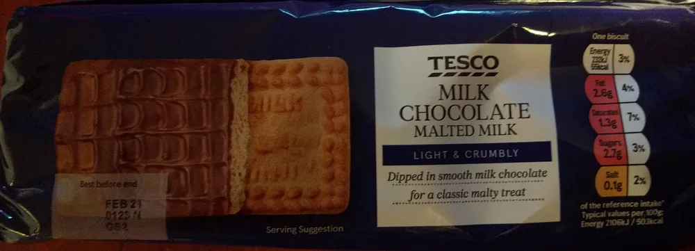 Milk   chocolate  malted milk