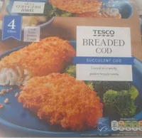 Tesco Breaded Cod Fillet Portions