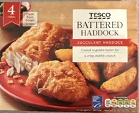 Battered Haddock Fillet Portions