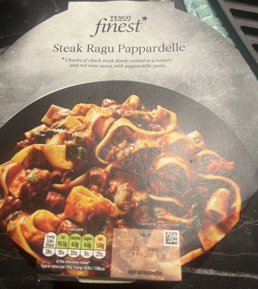 Steak Ragù with Pappardelle