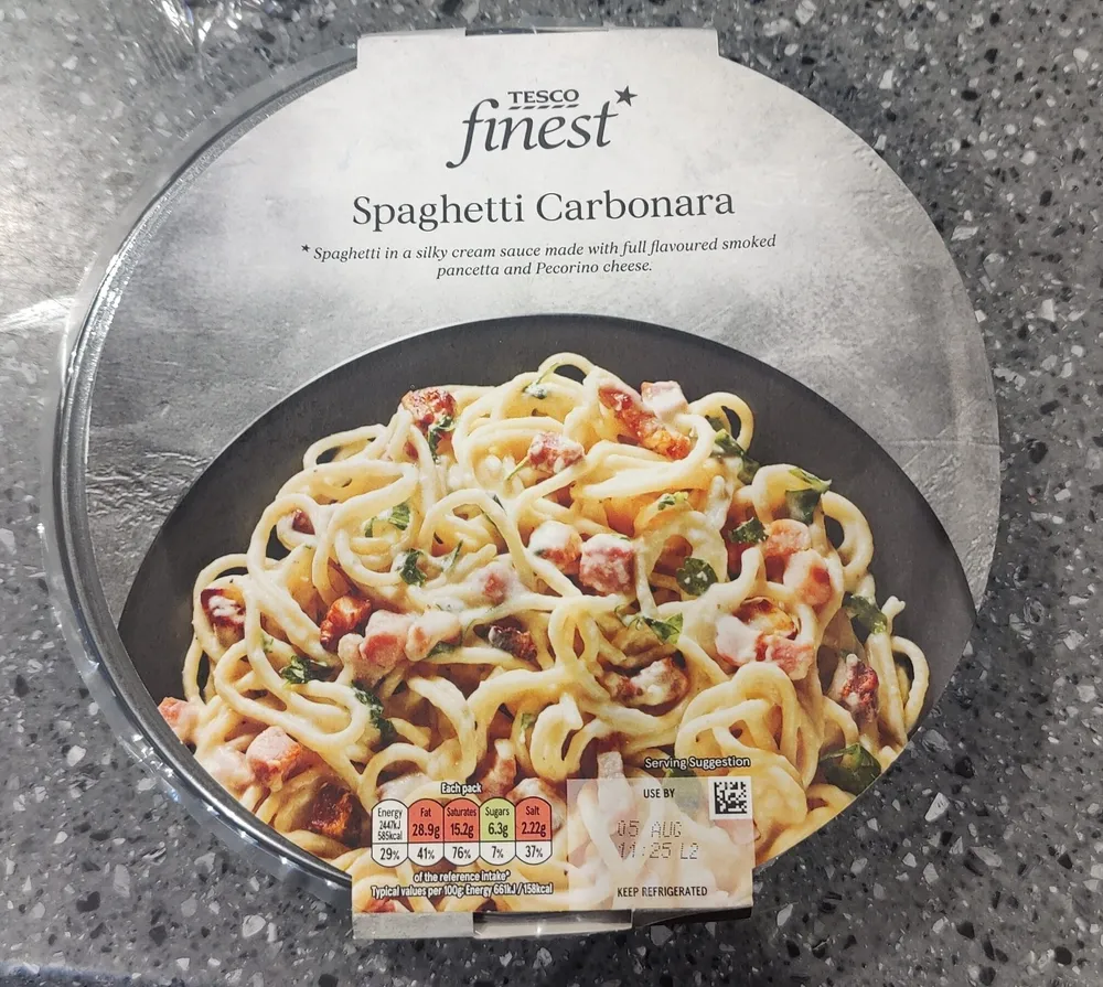 spaghetti carbonara