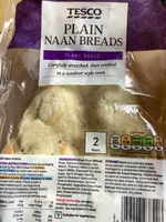 Plain naan breads