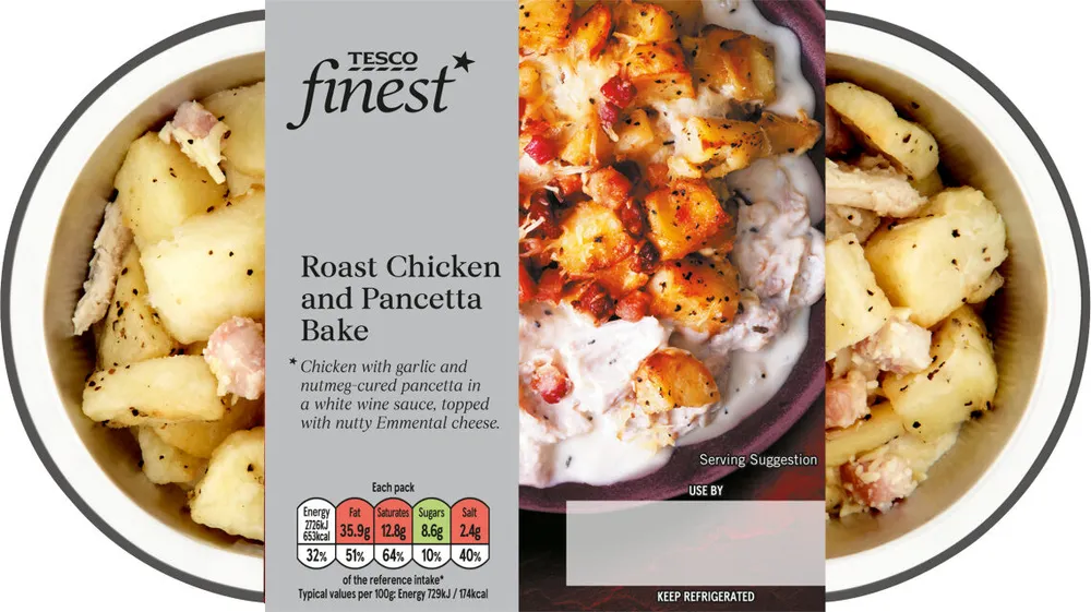 finest Roast Chicken & Pancetta Bake d roast chick