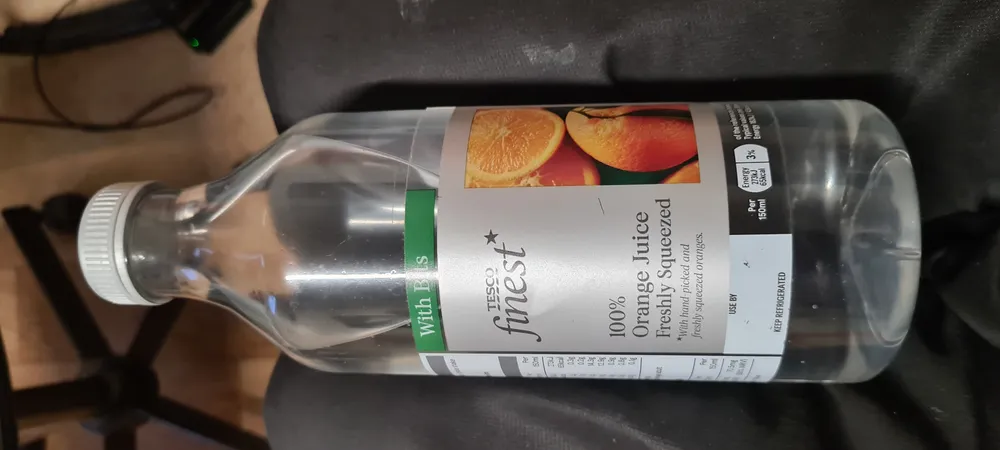 Tesco Finest Orange Juice With Bits 1 Litre