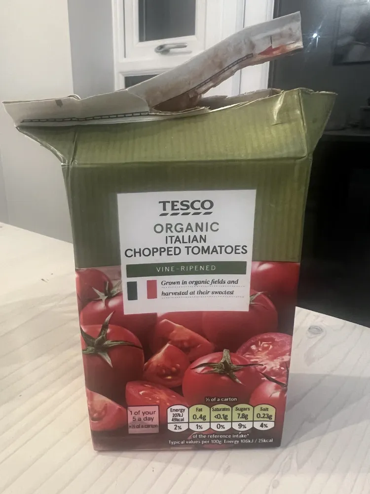 Organic Italian Chopped Tomatoes