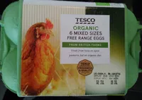 Organic Free Range Eggs