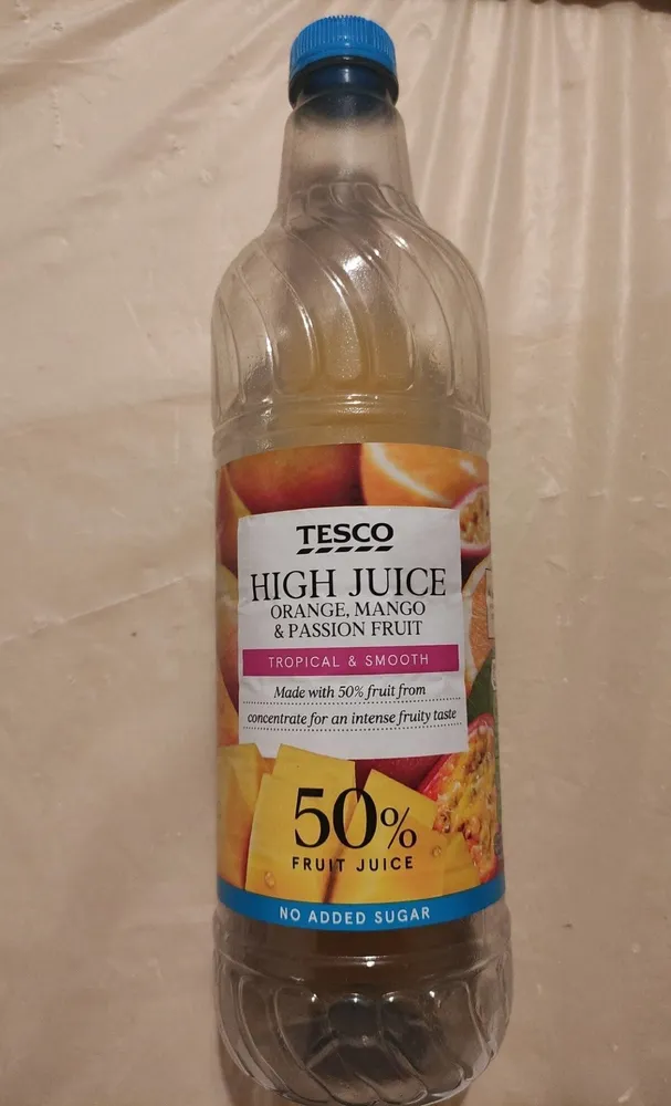 High Juice Orange Mango and Passion fruit