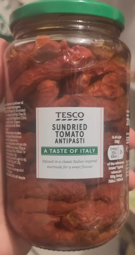 Sundried tomato antipasti