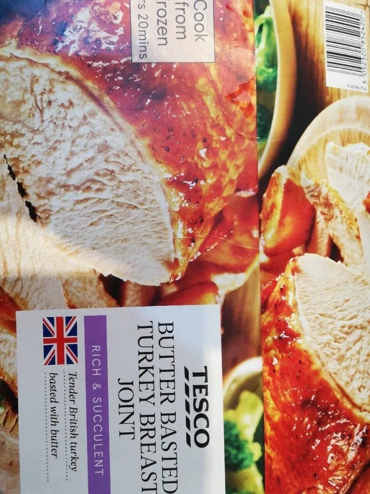 Butter basted turkey breast joint