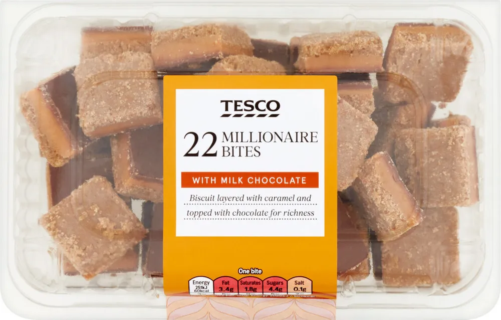 Tesco Millionaire Bites 22Pk