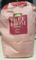 Free from Plain Flour Gluten Free