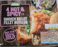 Hot and spicy chicken breast