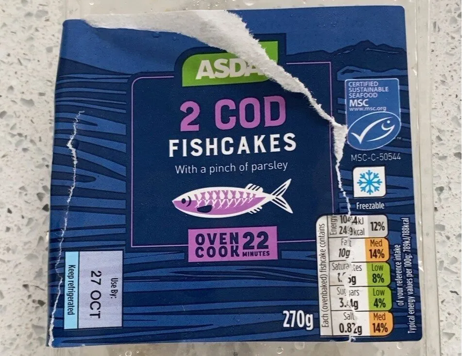 Cod fishcake