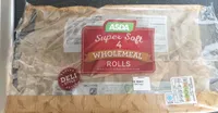 Super soft wholemeal rolls