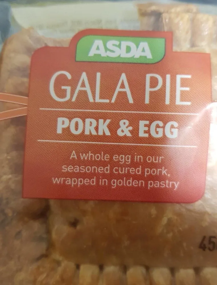 Gala Pie Pork & Egg