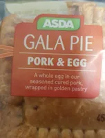 Gala Pie Pork & Egg