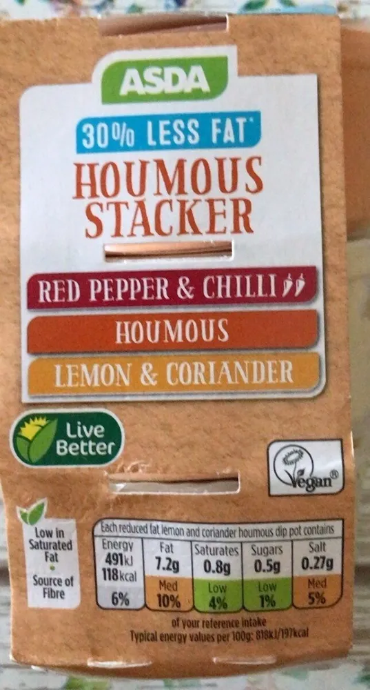 Houmous stacker