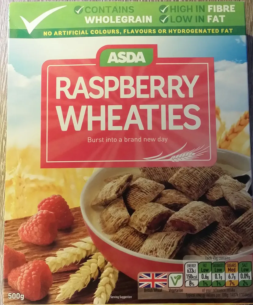 Raspberry wheaties