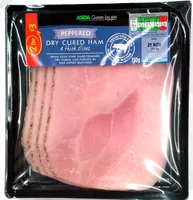 Peppered Dry Cured Ham - 4 thick slices