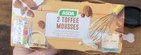 Toffee mousses