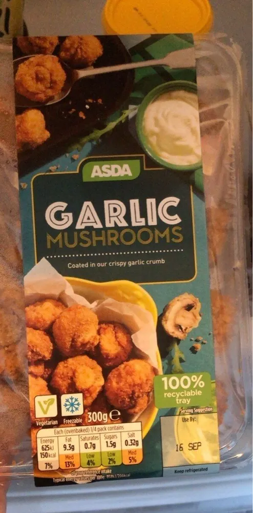 Garlic mushroom
